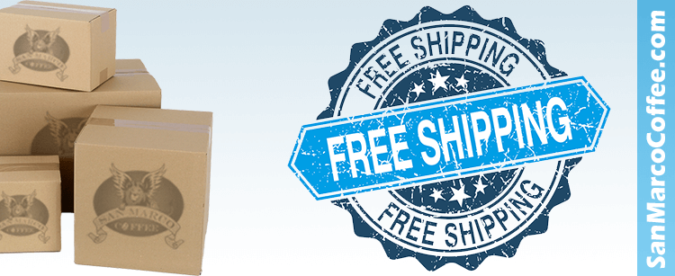 San Marco Coffee - Free Shipping Offer